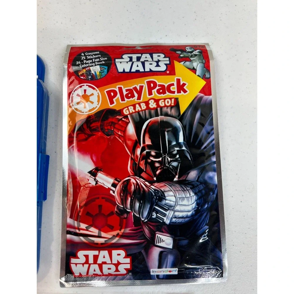 3x Star Wars R2-D2 Bendon Play Pack Grab Go Force Awaken Hallmark Epoxy Stickers